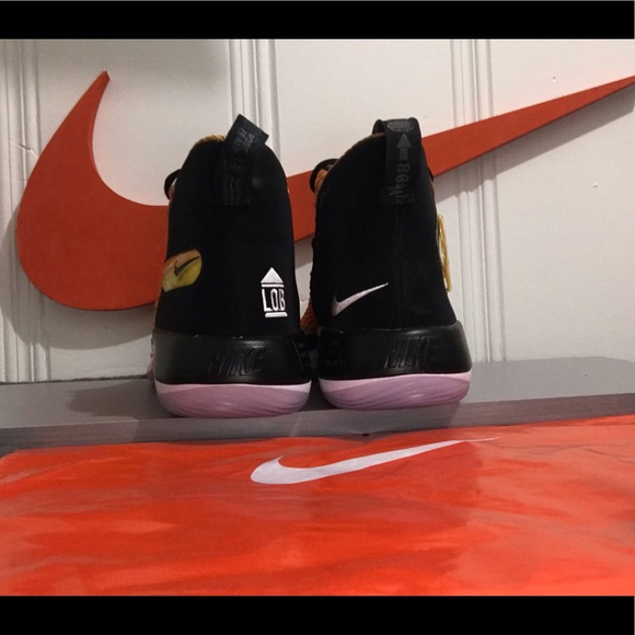 Nike AlphaDunk "Total Orange" Mens Basketball Shoe - Picture 3 of 7